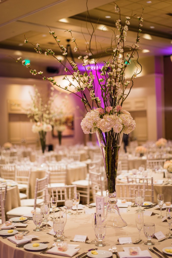 cherry blossom centerpieces By Dzign Las Vegas 1