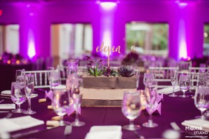 Purple Wedding Las Vegas By Dzign
