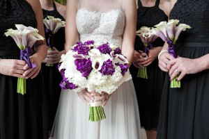 Purple and White Wedding By Dzign Las Vegas 8