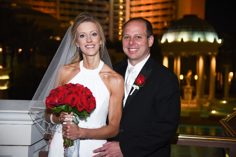 red rose wedding by dzign las vegas wedding 2