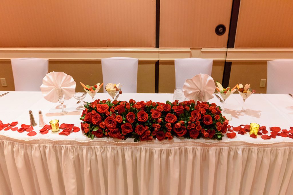 red rose wedding by dzign las vegas wedding 9